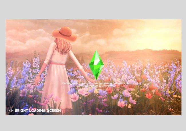 Loading Screens override for Sims 4 by Lin’ & Sims