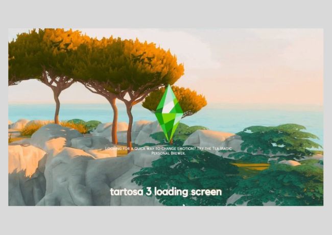 Tartosa Summer Sims 4 CC Loading Screens
