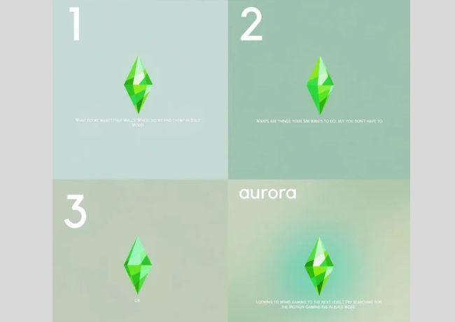 Green Set Sims 4 Loading Screens CC