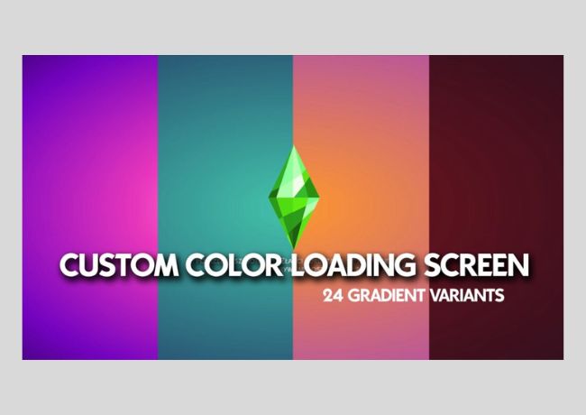 Custom Color Loading Screen
