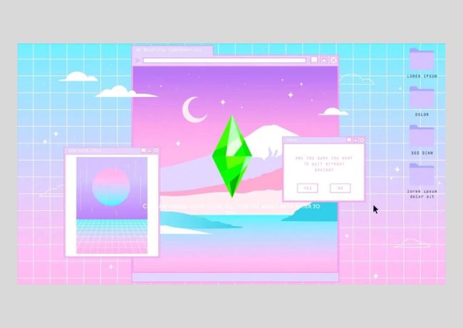 Vaporwave Loading Screen 